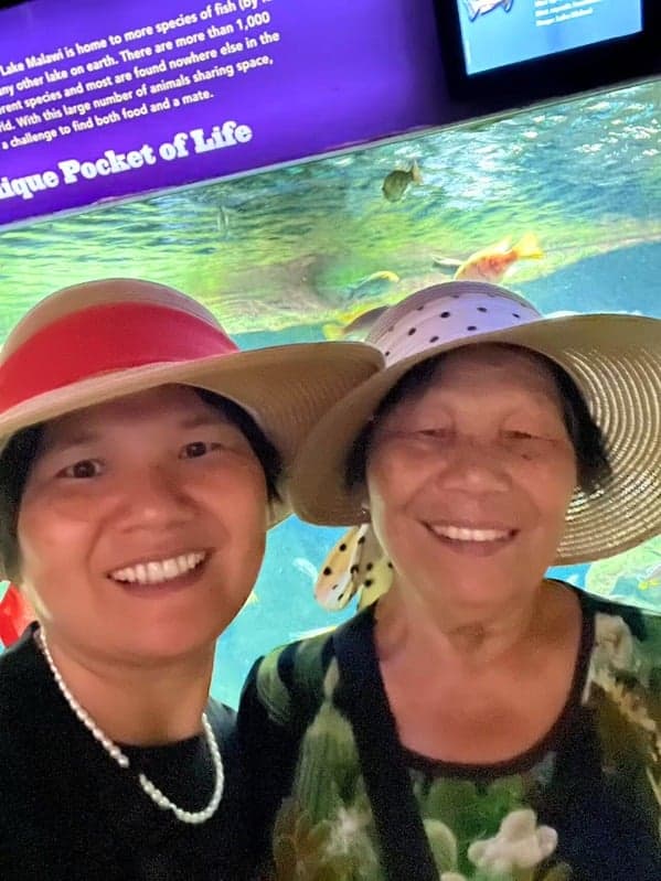 image of smiling women